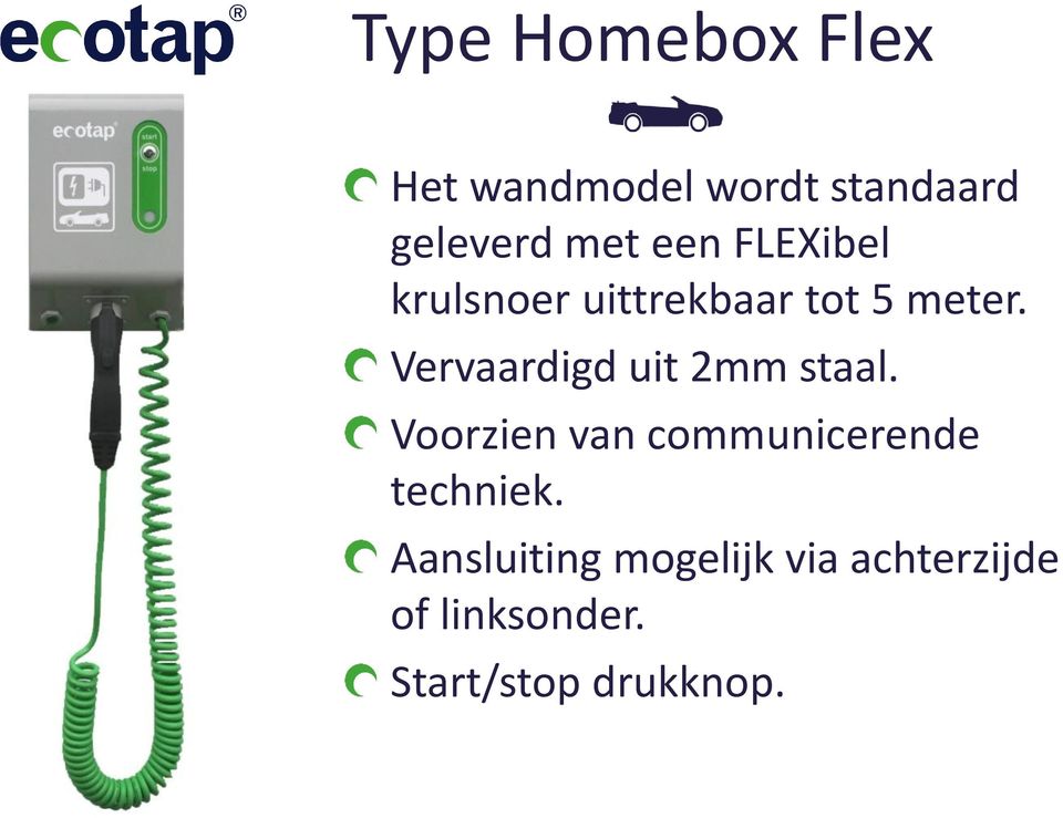 Vervaardigd uit 2mm staal.