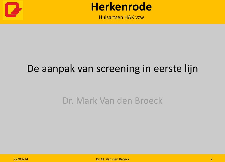 Mark Van den Broeck