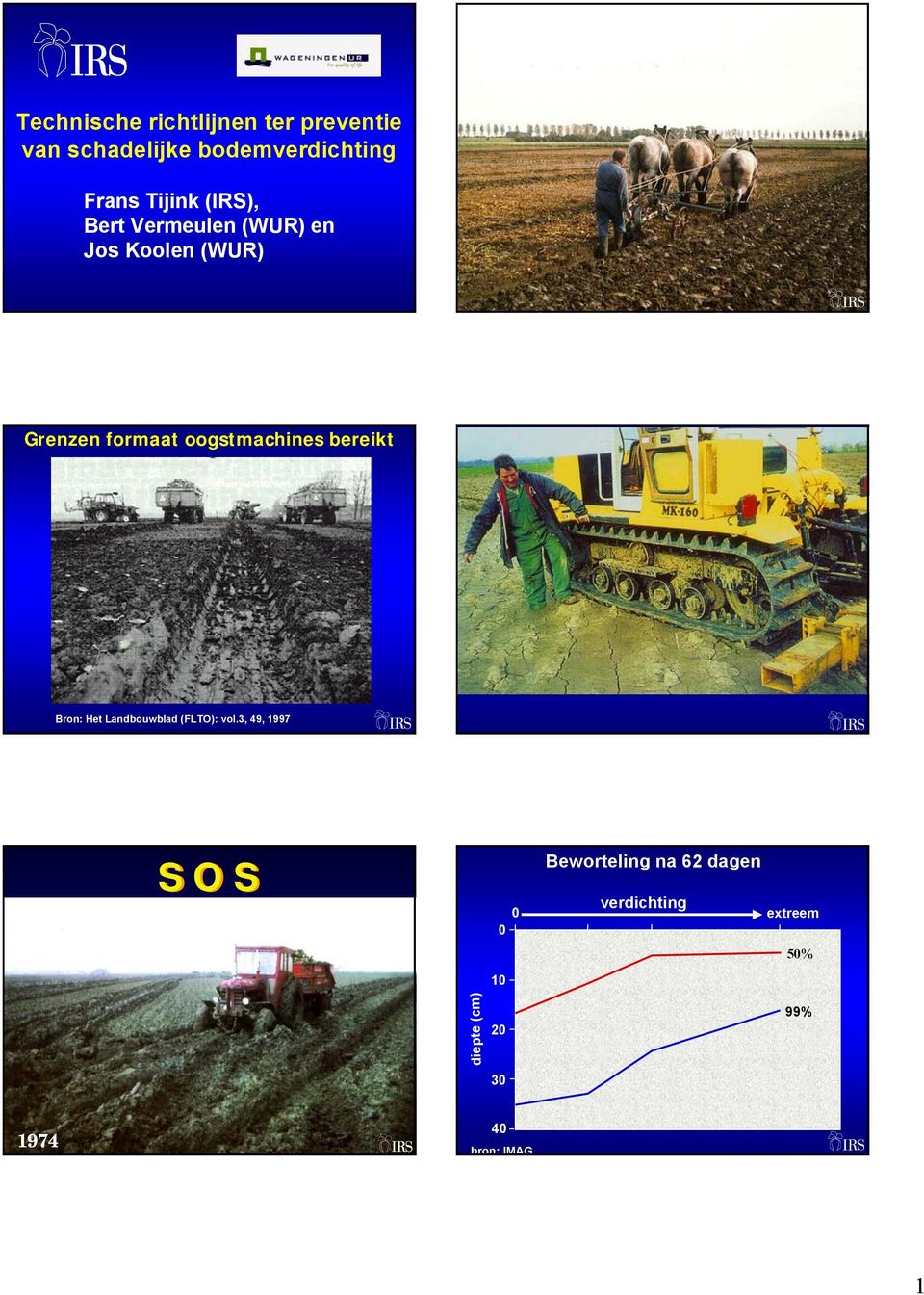 Grenzen formaat oogstmachines bereikt Bron: Het Landbouwblad (FLTO): vol.