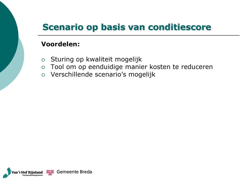 mogelijk Tool om op eenduidige manier