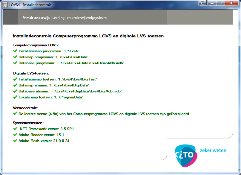 Lvs4DigiCheck.exe: Met dit hulpprogramma kunt u de installatie controleren en verifiëren of een werkstation voldoet aan de installatie-eisen voor de digitale LVS-toetsen.