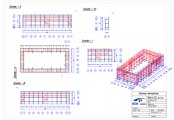 constructie Opleggingen, lasten en combinaties Binnen ESA Externe CAD Andere