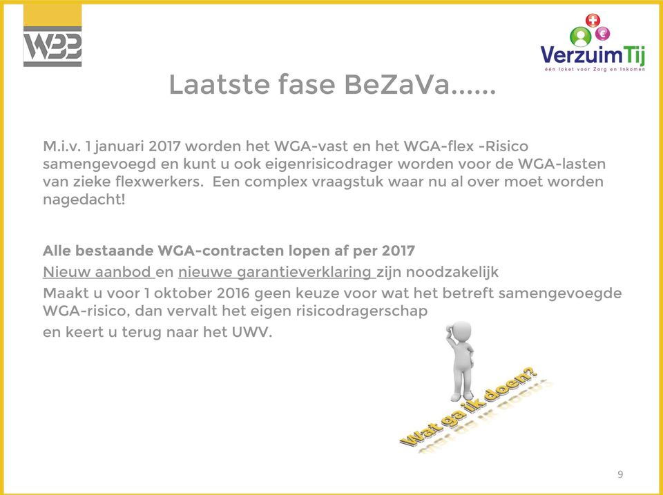 WGA-lasten van zieke flexwerkers. Een complex vraagstuk waar nu al over moet worden nagedacht!