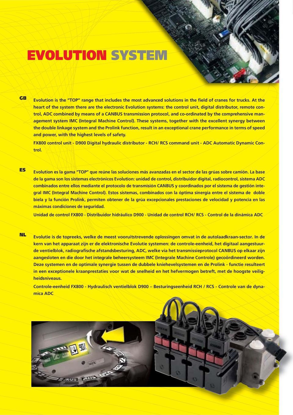 the coprehensive anageent syste IMC (Integral Machine Control).