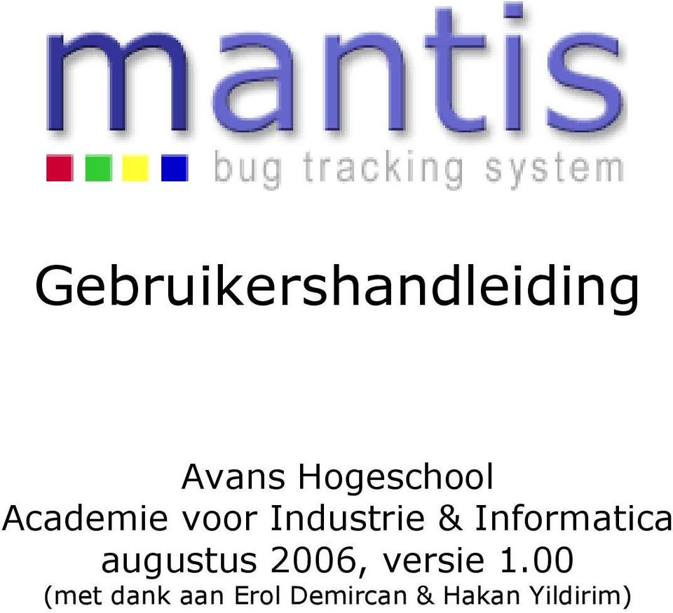 Informatica augustus 2006, versie 1.