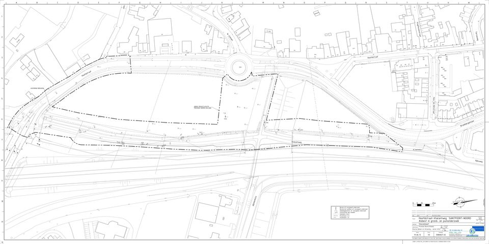 Proefsleuf 1 m A 4 Schenkeldijk Rijksweg SMM1 SMM1 496 Vlielantweg Broekbergenlaan 1 3 5 79 11 199 194 192 195 197 188 19 19 17 15 21 13 Huis ten Biltstraat 1 18 16 18 t/m 14 14 278 bk 12 1 23S 23R