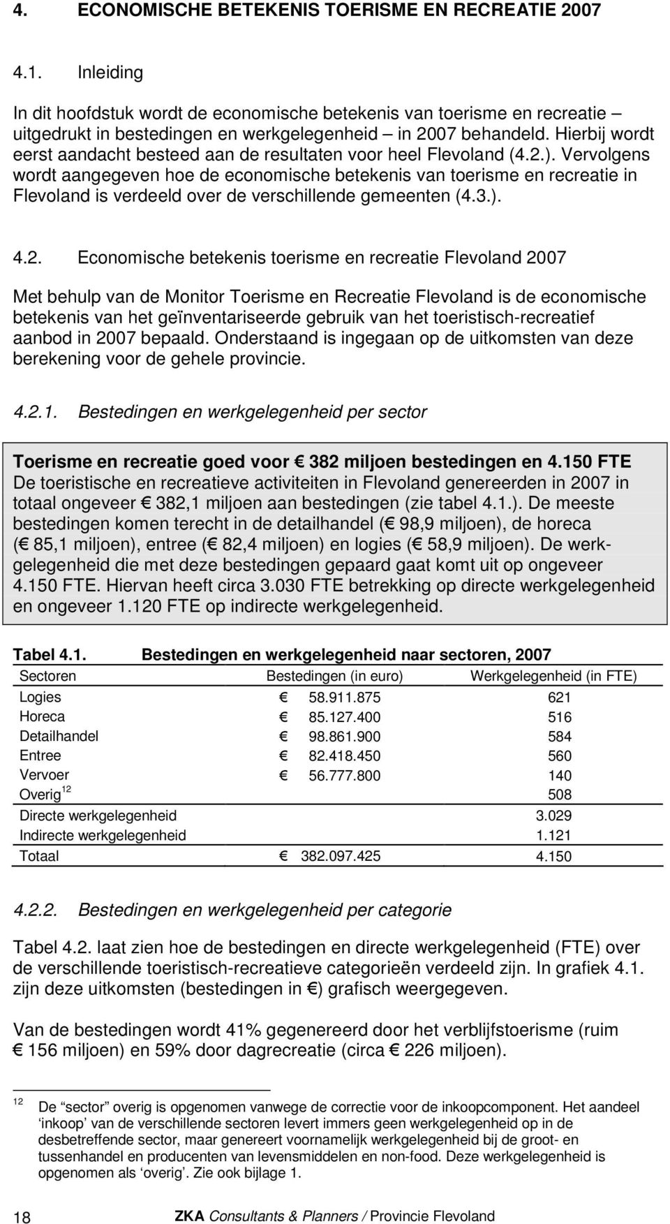 Hierbij wordt eerst aandacht besteed aan de resultaten voor heel Flevoland (4.2.).