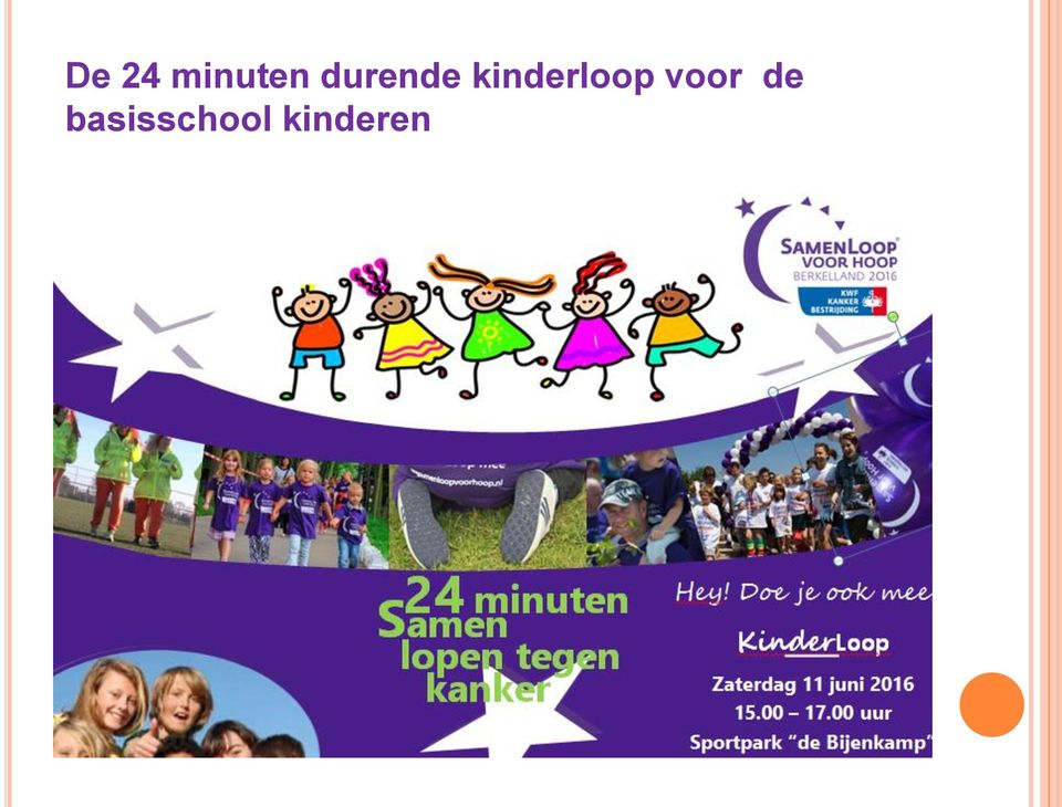 kinderloop voor