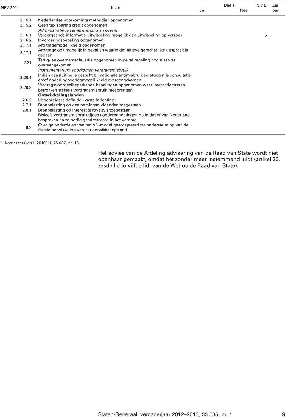 1 Arbitragemogelijkheid opgenomen 2.17.1 Arbitrage ook mogelijk in gevallen waarin definitieve gerechtelijke uitspraak is gedaan 2.