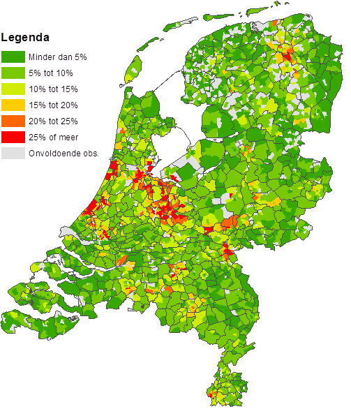 Henri de Groot, Ioulia Ossokina en Coen Teulings 95 percentage sociale woningbouw in bijvoorbeeld Amsterdam dat vestiging van hoger- en middelbaaropgeleiden in Amsterdam bemoeilijkt (zie Vermeulen et