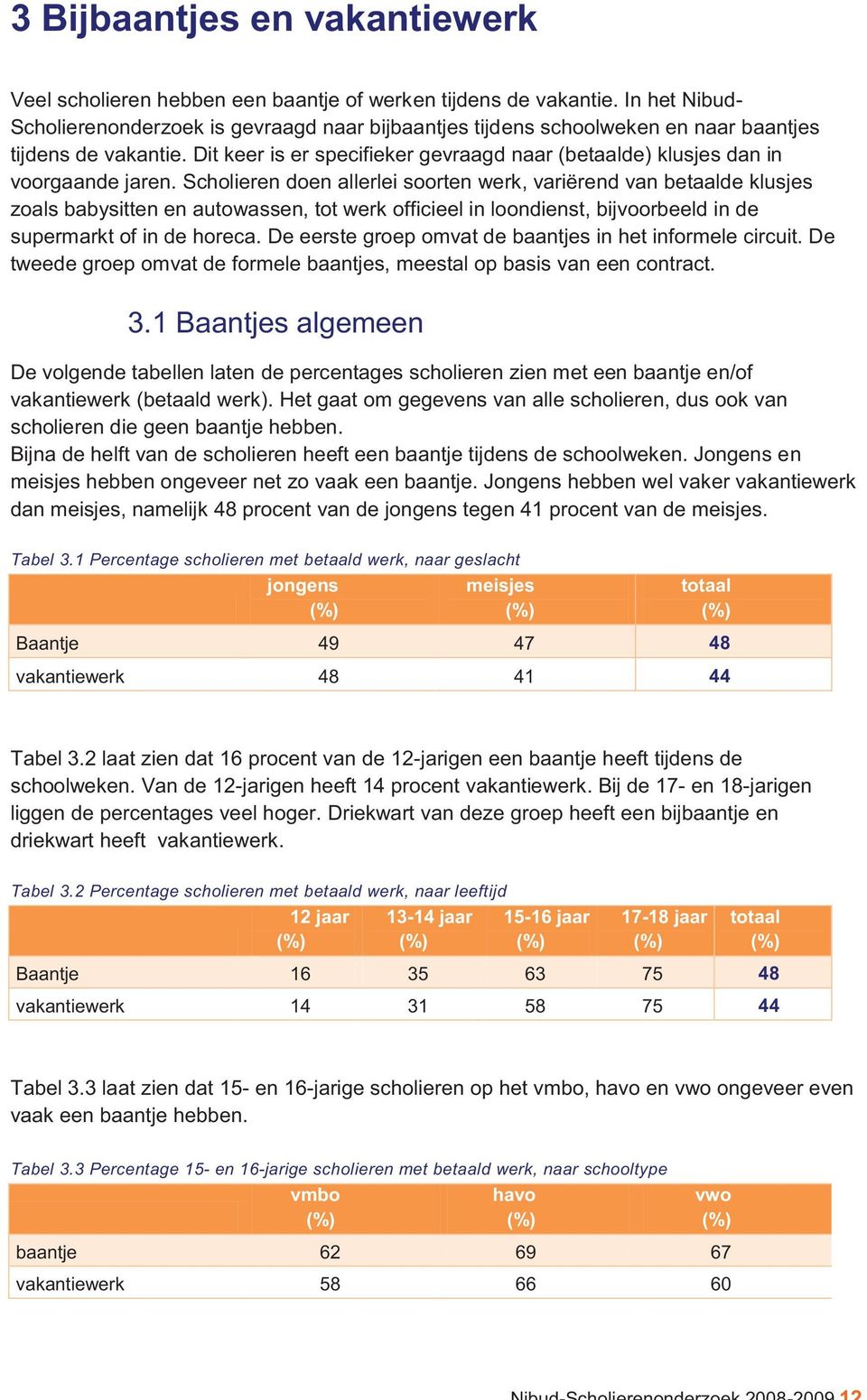 Dit keer is er specifieker gevraagd naar (betaalde) klusjes dan in voorgaande jaren.