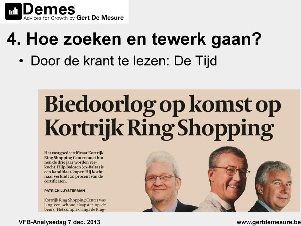 Door de krant