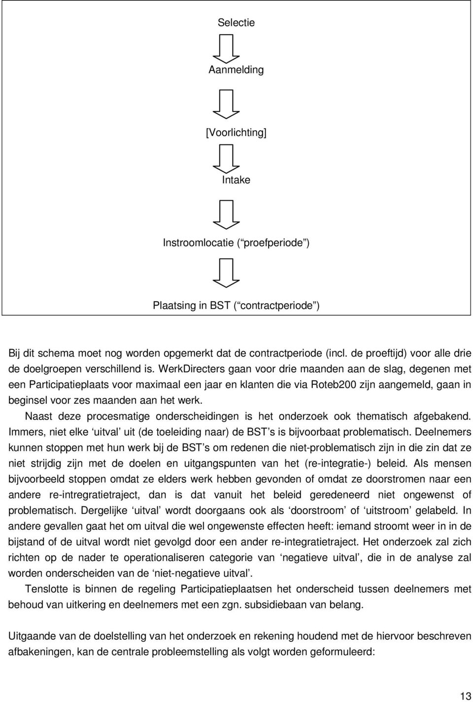 WerkDirecters gaan voor drie maanden aan de slag, degenen met een Participatieplaats voor maximaal een jaar en klanten die via Roteb200 zijn aangemeld, gaan in beginsel voor zes maanden aan het werk.