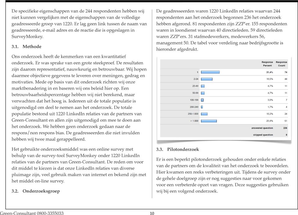 Er was sprake van een grote steekproef. De resultaten zijn daarom representatief, nauwkeurig en betrouwbaar. Wij hopen daarmee objectieve gegevens te leveren over meningen, gedrag en motivaties.