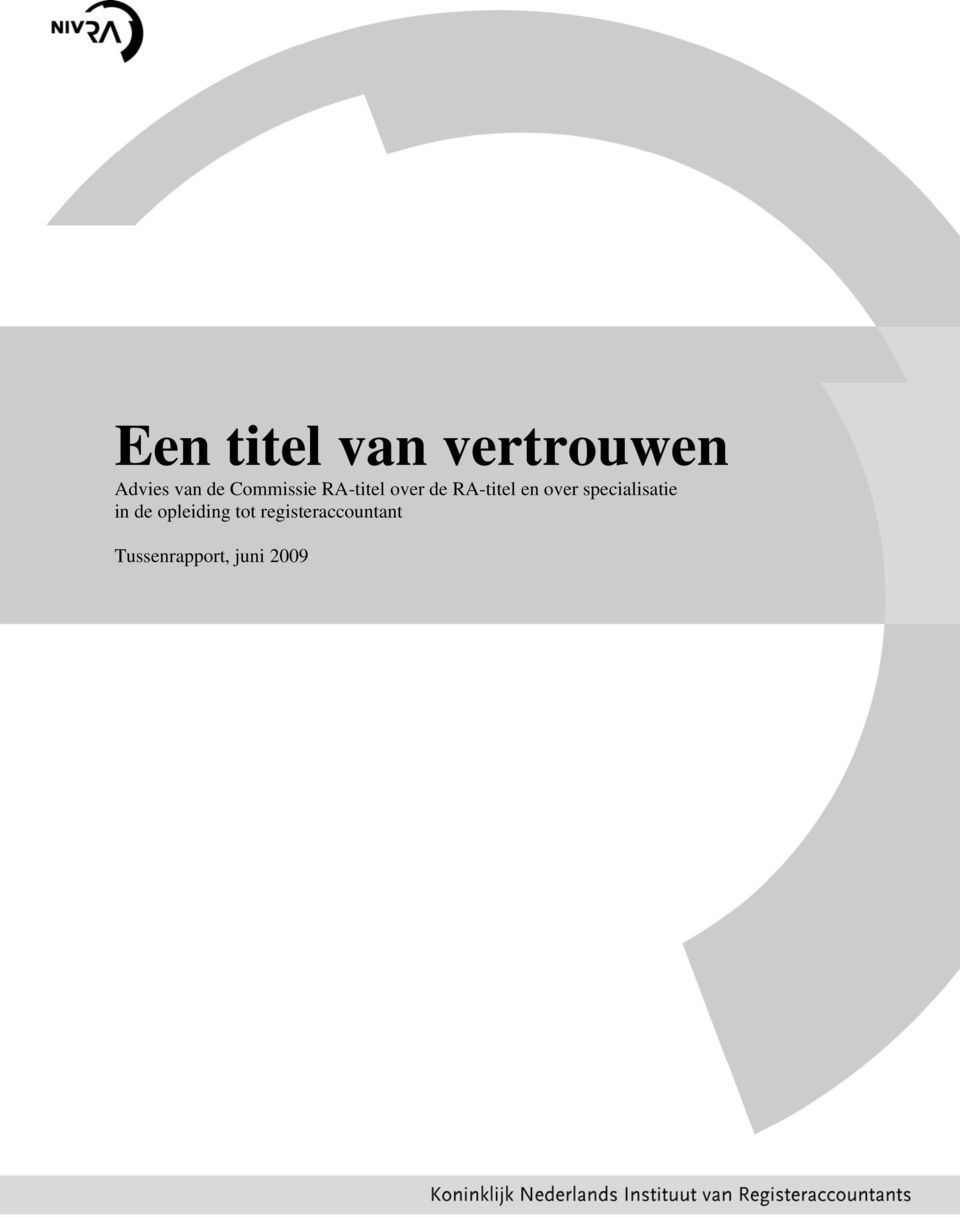 over specialisatie in de opleiding tot