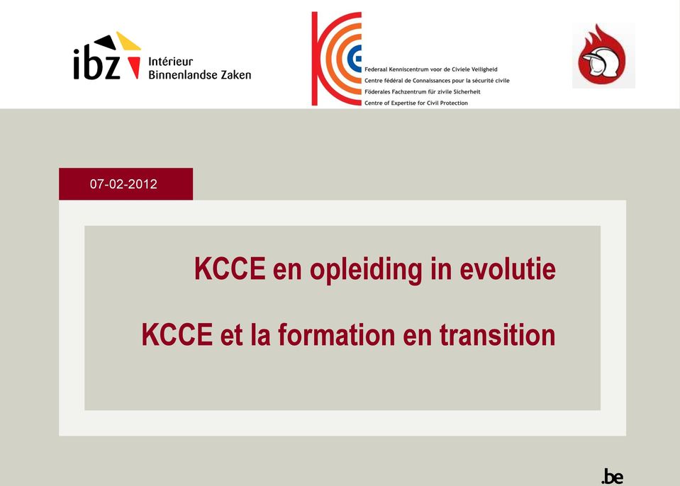 evolutie KCCE et