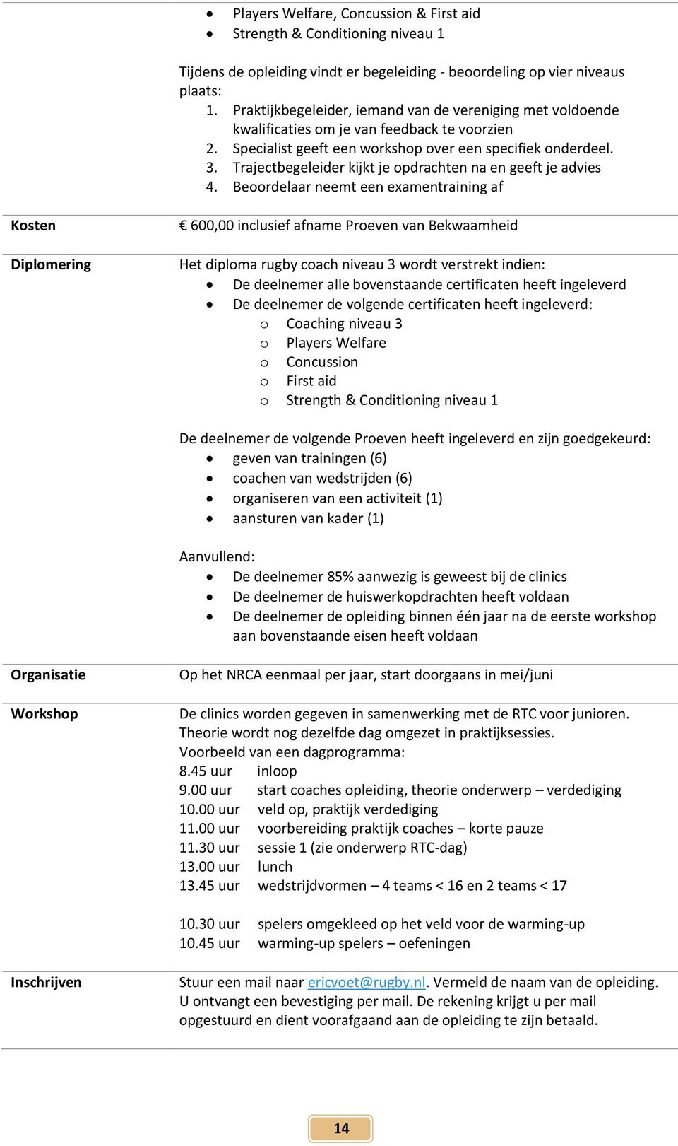 Trajectbegeleider kijkt je opdrachten na en geeft je advies 4.