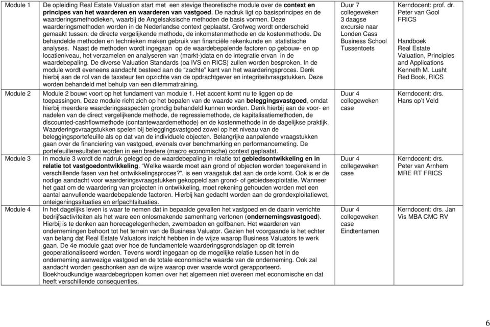 Grofweg wordt onderscheid gemaakt tussen: de directe vergelijkende methode, de inkomstenmethode en de kostenmethode.