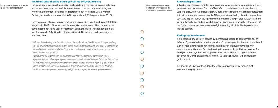 U kunt uw Anw-hiaatpensioen voortzetten tot uw partner de AOW-gerechtigde leeftijd bereikt Anw-hiaatpensioen U kunt ervoor kiezen om tijdens uw pensioen de verzekering van het Anw-hiaatpensioen voort