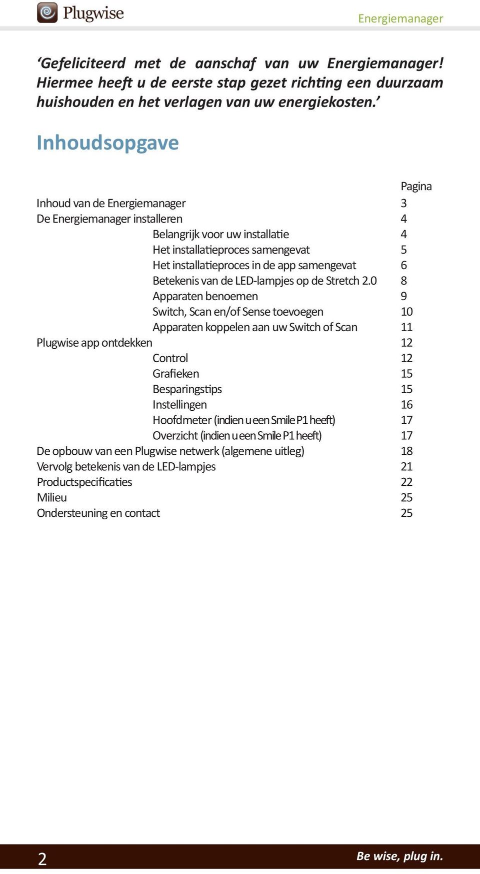 LED-lampjes op de Stretch 2.