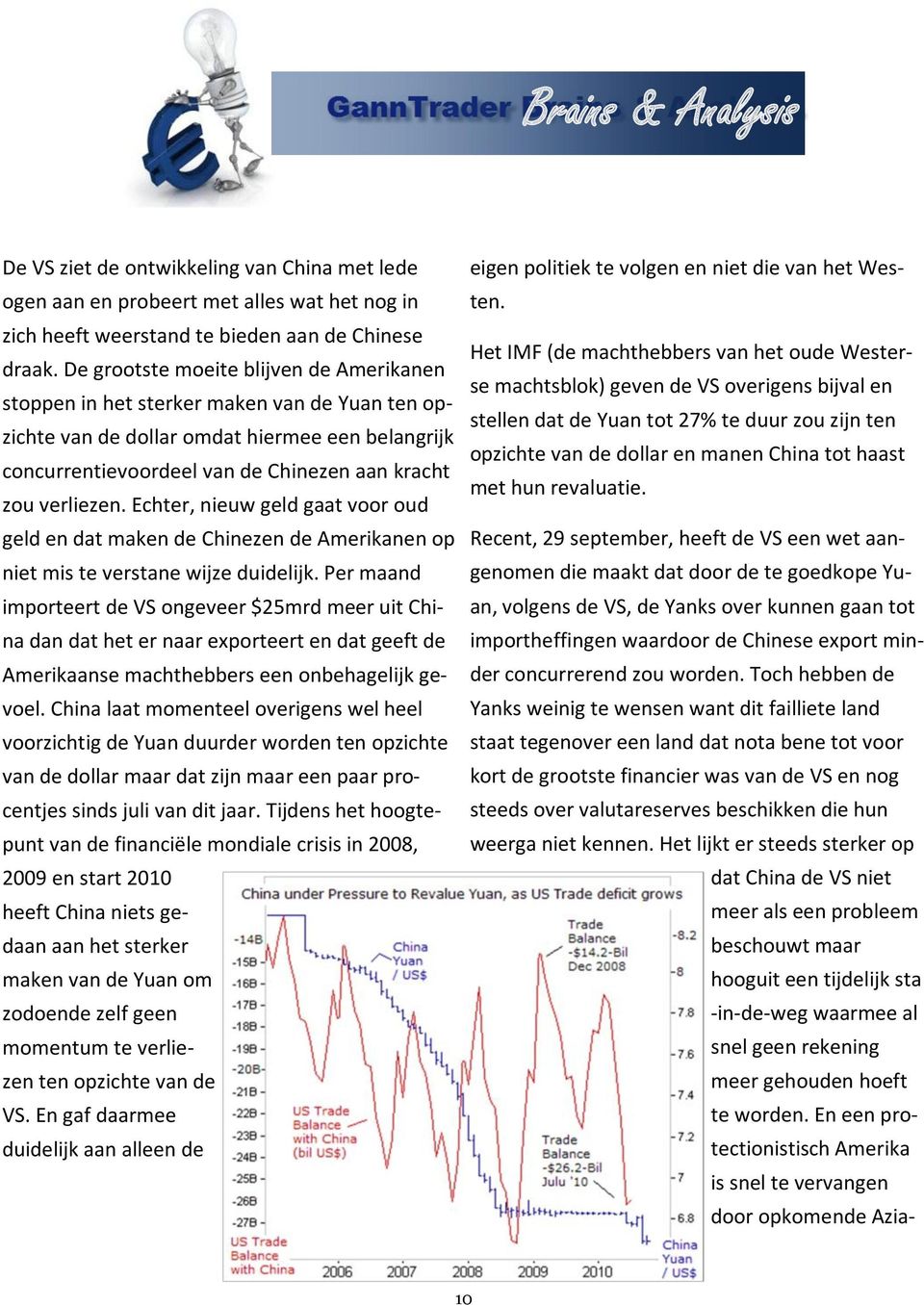 Echter, nieuw geld gaat voor oud geld en dat maken de Chinezen de Amerikanen op niet mis te verstane wijze duidelijk.