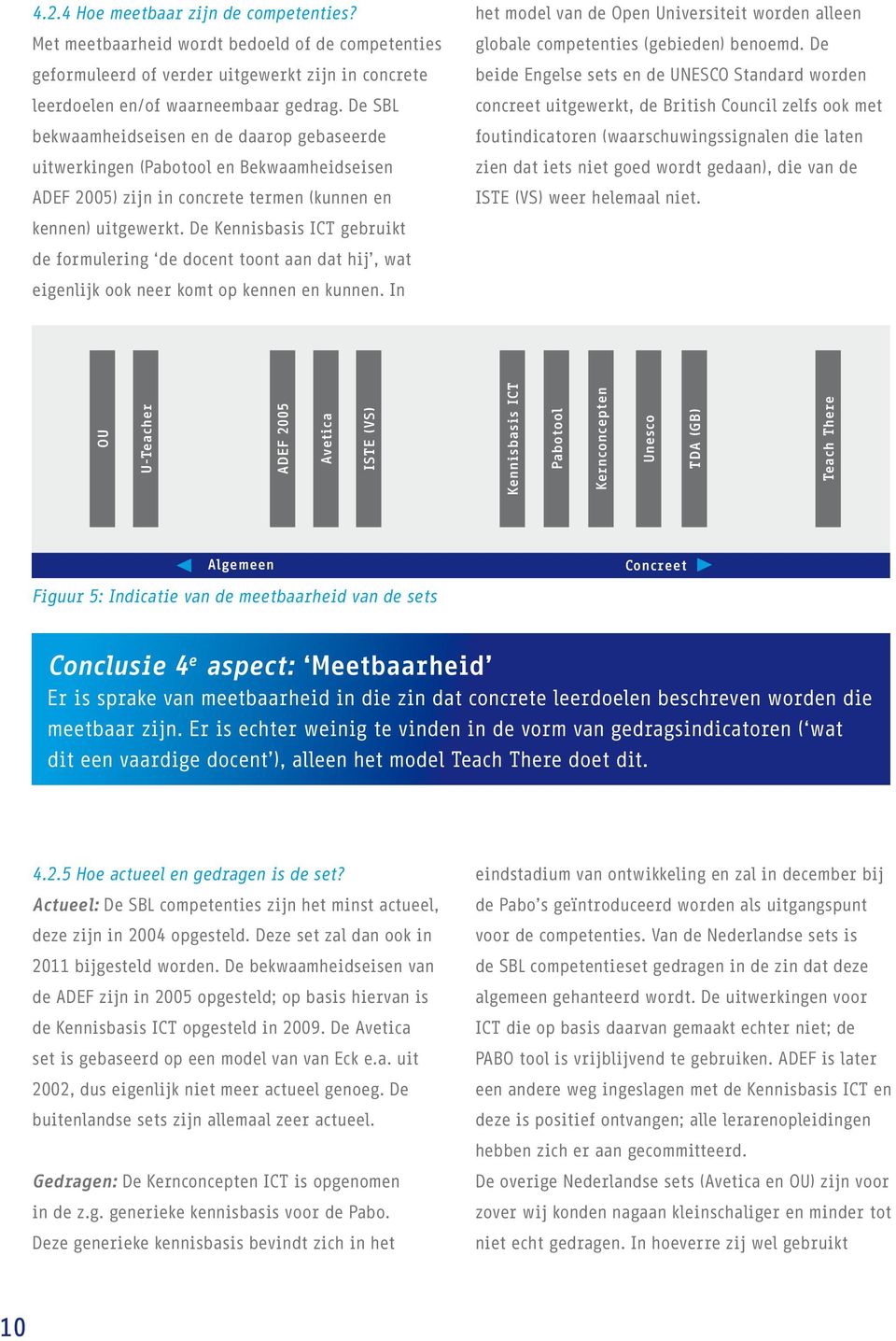 De Kennisbasis ICT gebruikt de formulering de docent toont aan dat hij, wat eigenlijk ook neer komt op kennen en kunnen.