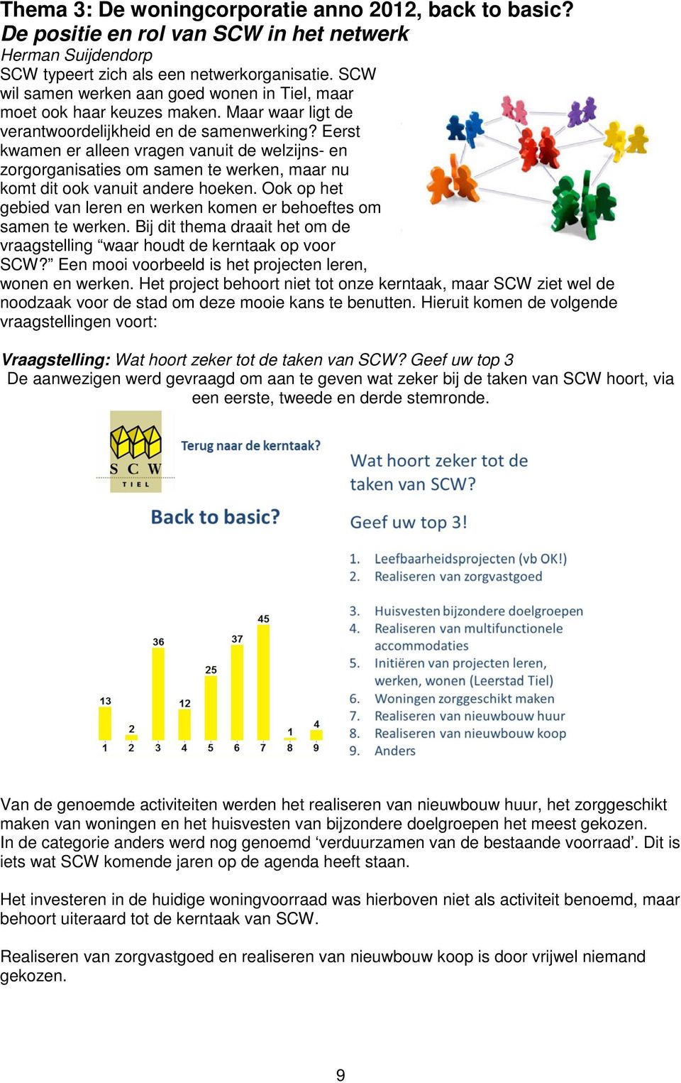 Eerst kwamen er alleen vragen vanuit de welzijns- en zorgorganisaties om samen te werken, maar nu komt dit ook vanuit andere hoeken.