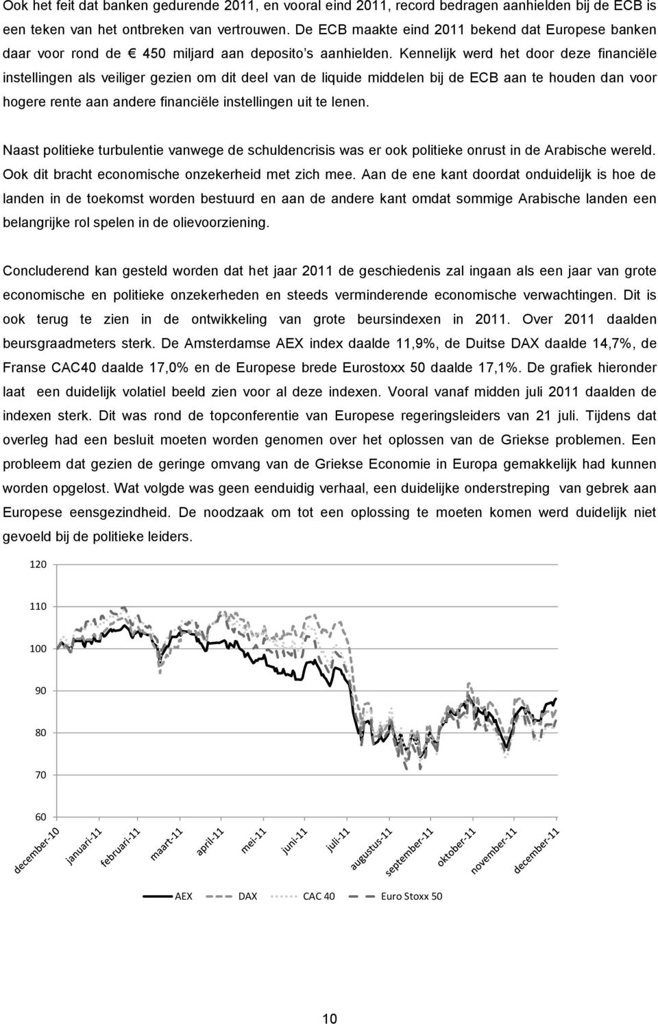 Kennelijk werd het door deze financiële instellingen als veiliger gezien om dit deel van de liquide middelen bij de ECB aan te houden dan voor hogere rente aan andere financiële instellingen uit te