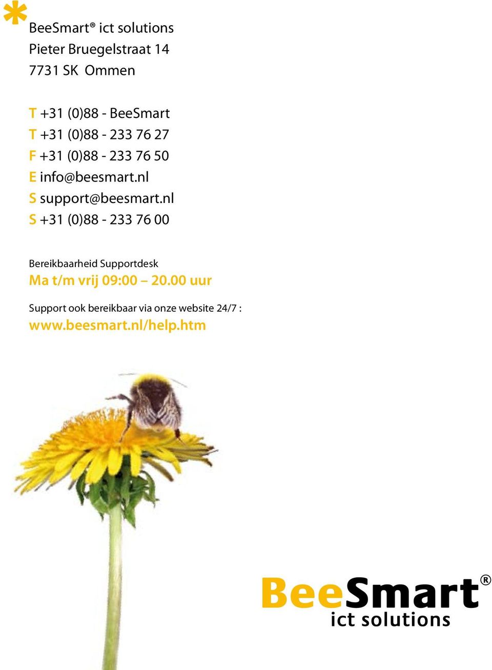nl S support@beesmart.