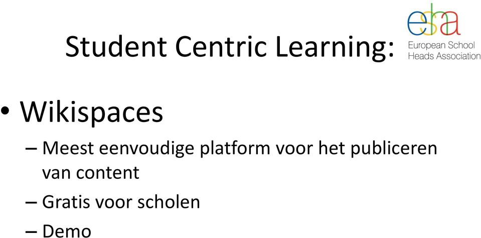 platform voor het publiceren