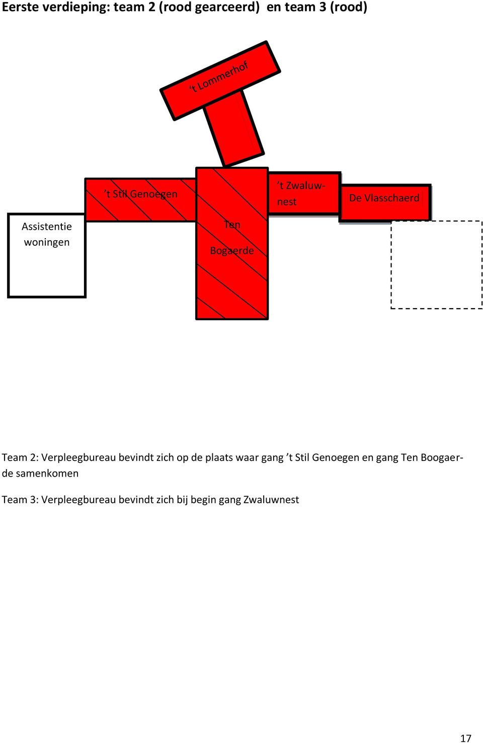 Verpleegbureau bevindt zich op de plaats waar gang t Stil Genoegen en gang