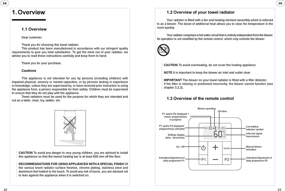 To get the most out of your radiator, we advise you to read these instructions carefully and keep them to hand. Thank you for your purchase.