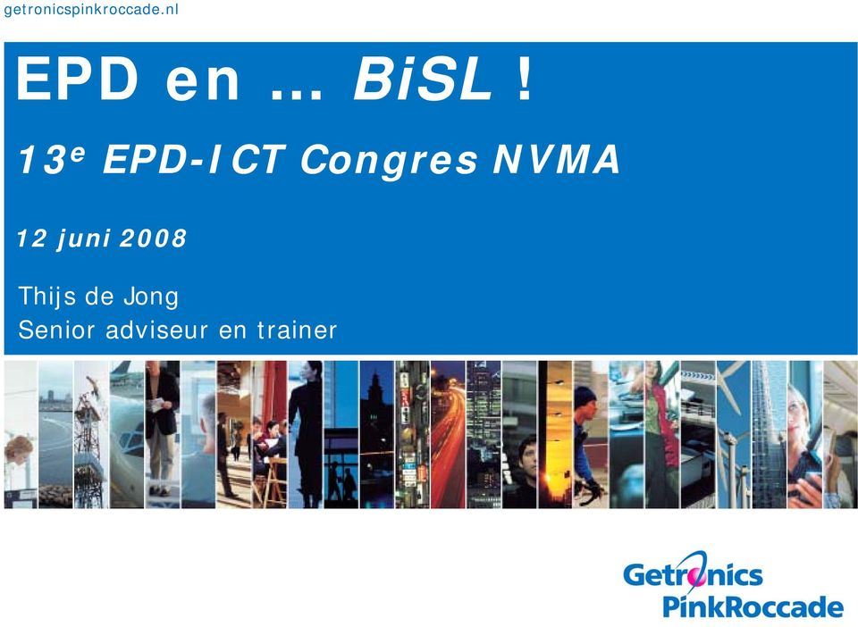 13 e EPD-ICT Congres NVMA 12