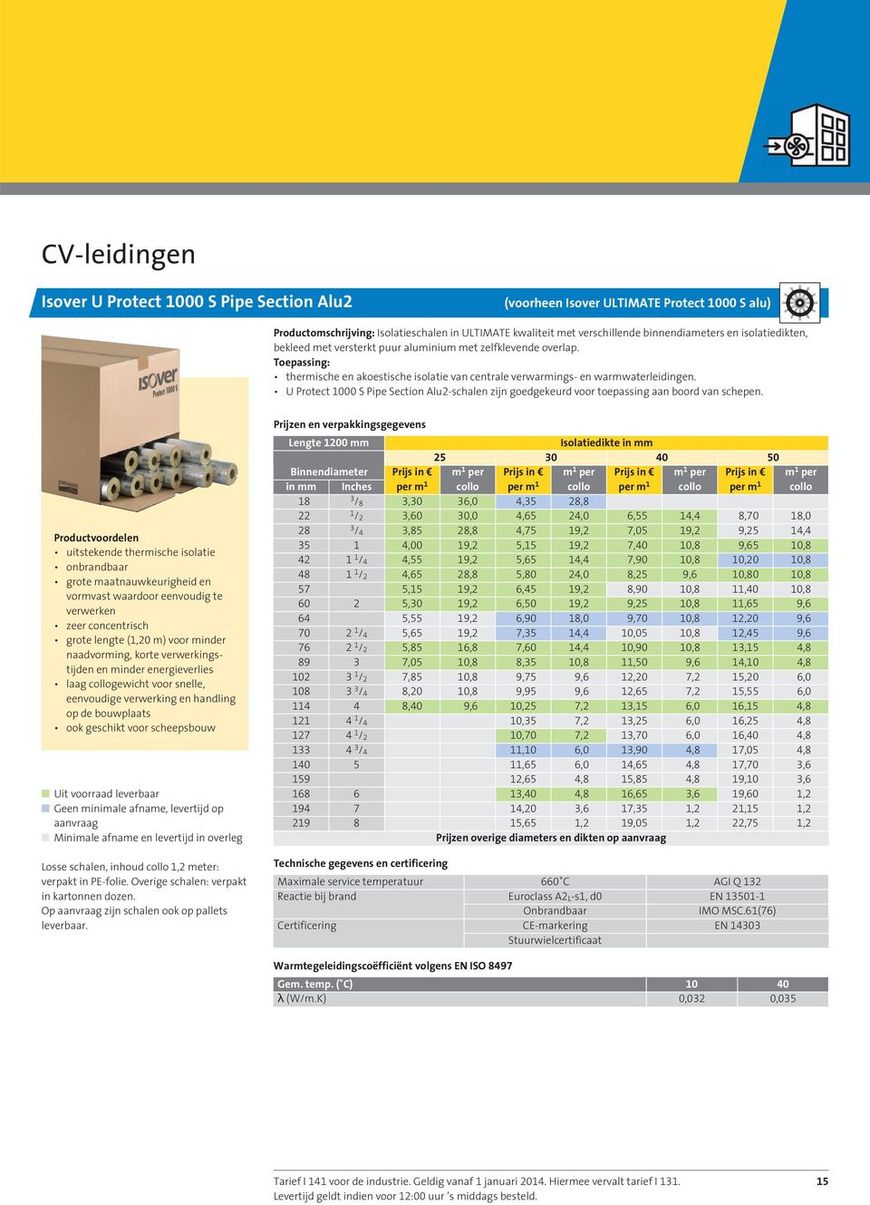 U Protect 1000 S Pipe Sectio Alu2-schale zij goedgekeurd voor toepassig aa boord va schepe.