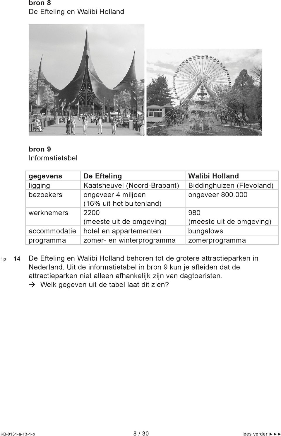 (16% uit het buitenland) werknemers 22 (meeste uit de omgeving) 98 (meeste uit de omgeving) accommodatie hotel en appartementen bungalows programma zomer- en