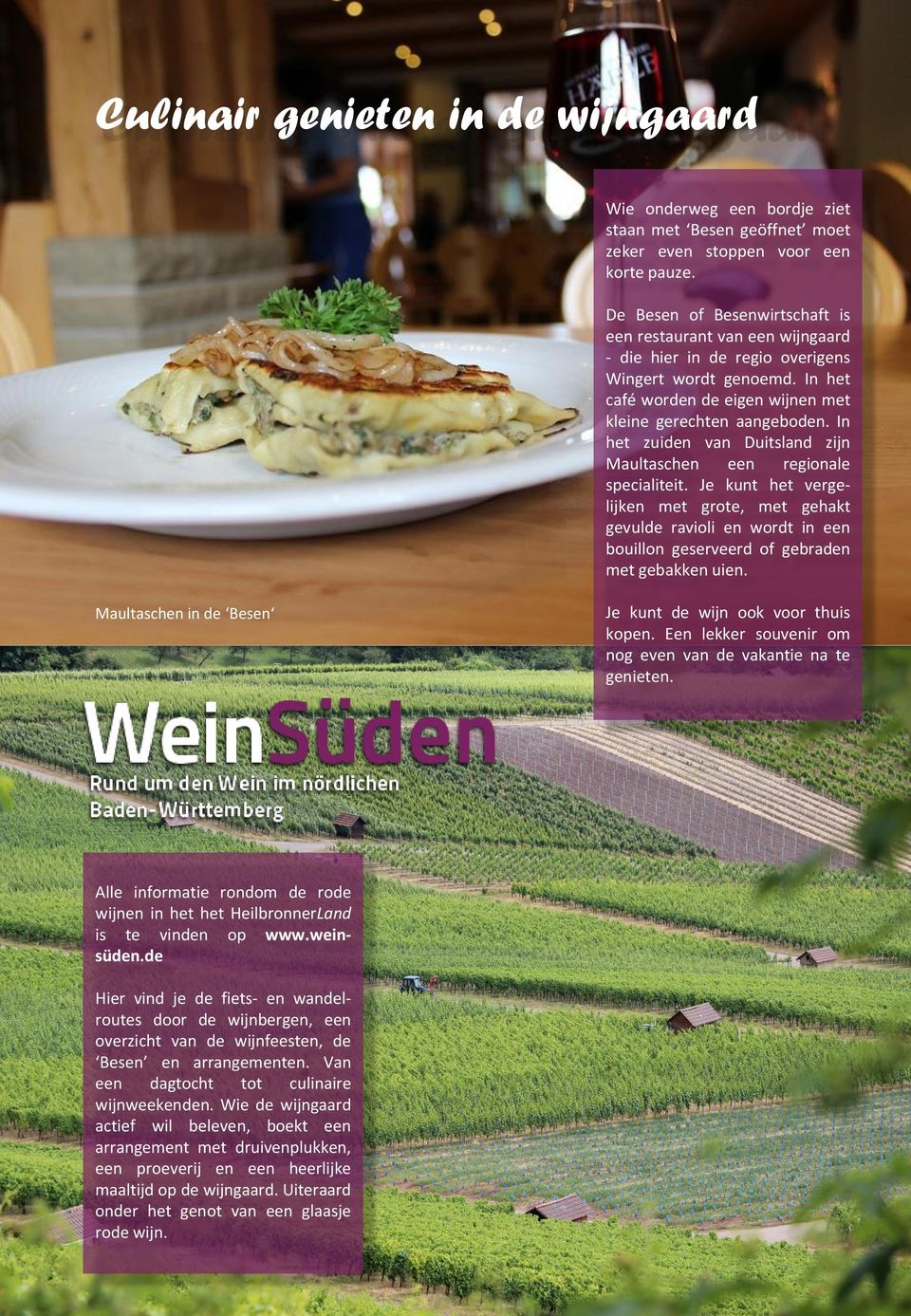 In het zuiden van Duitsland zijn Maultaschen een regionale specialiteit.