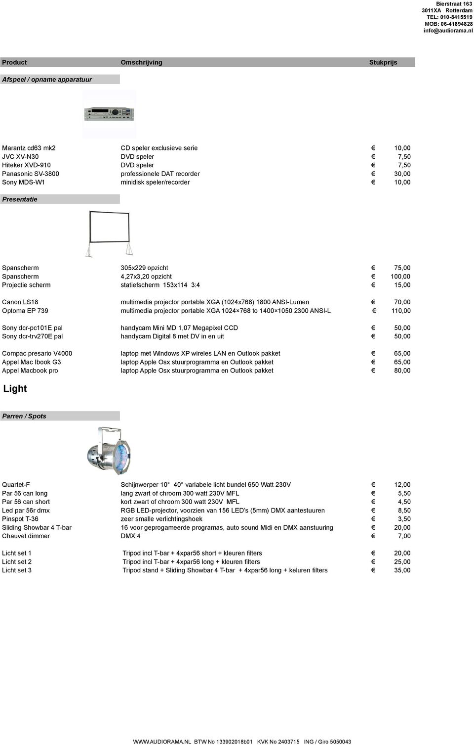 portable XGA (1024x768) 1800 ANSI-Lumen 70,00 Optoma EP 739 multimedia projector portable XGA 1024 768 to 1400 1050 2300 ANSI-L 110,00 Sony dcr-pc101e pal handycam Mini MD 1,07 Megapixel CCD 50,00