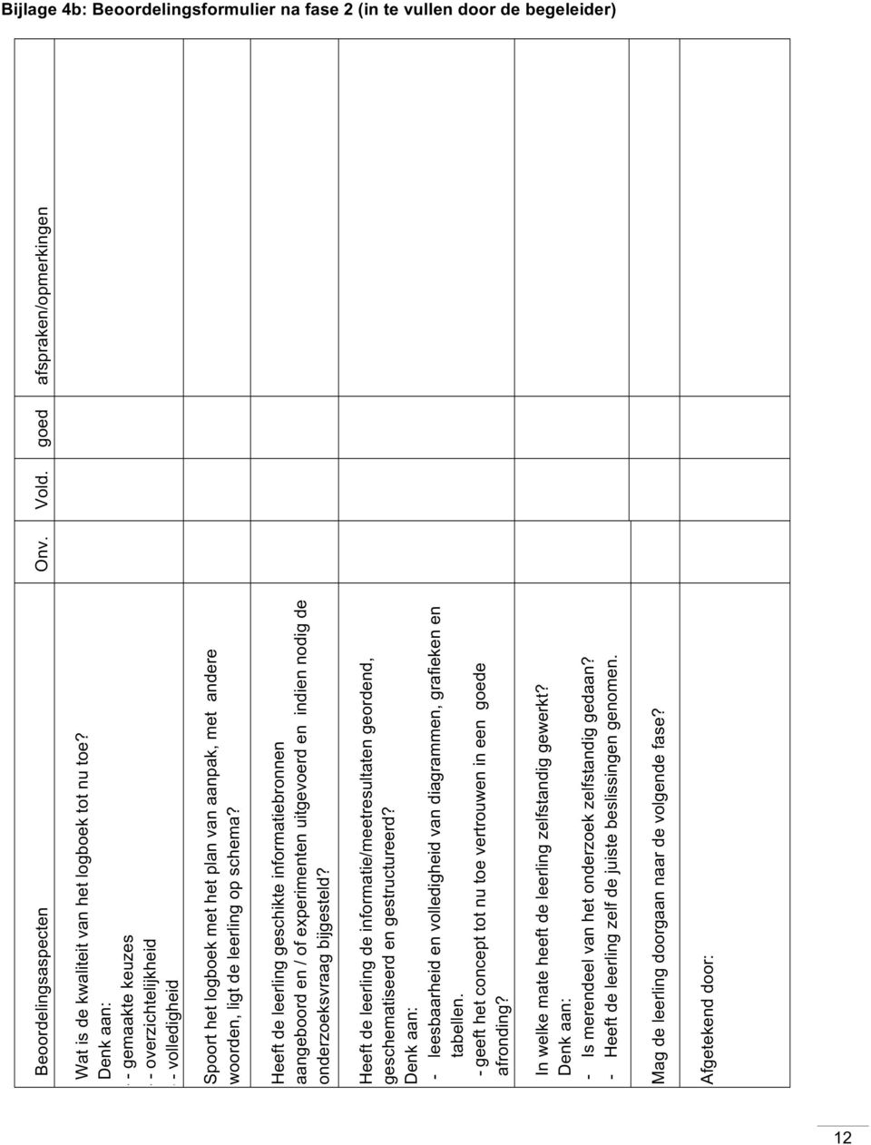 Heeftdeleerlinggeschikteinformatiebronnen aangeboorden/ofexperimentenuitgevoerdenindiennodigde onderzoeksvraagbijgesteld?