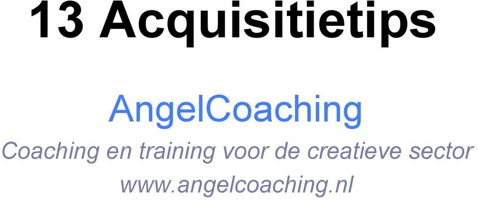 Coaching en