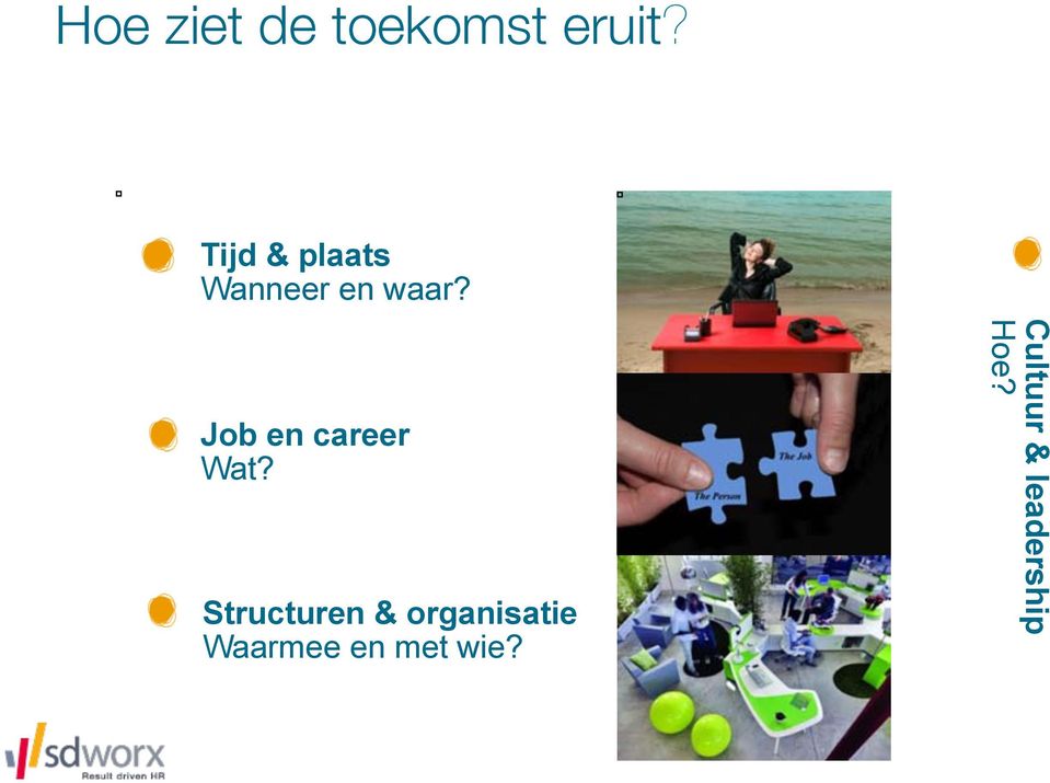 Job en career Wat?