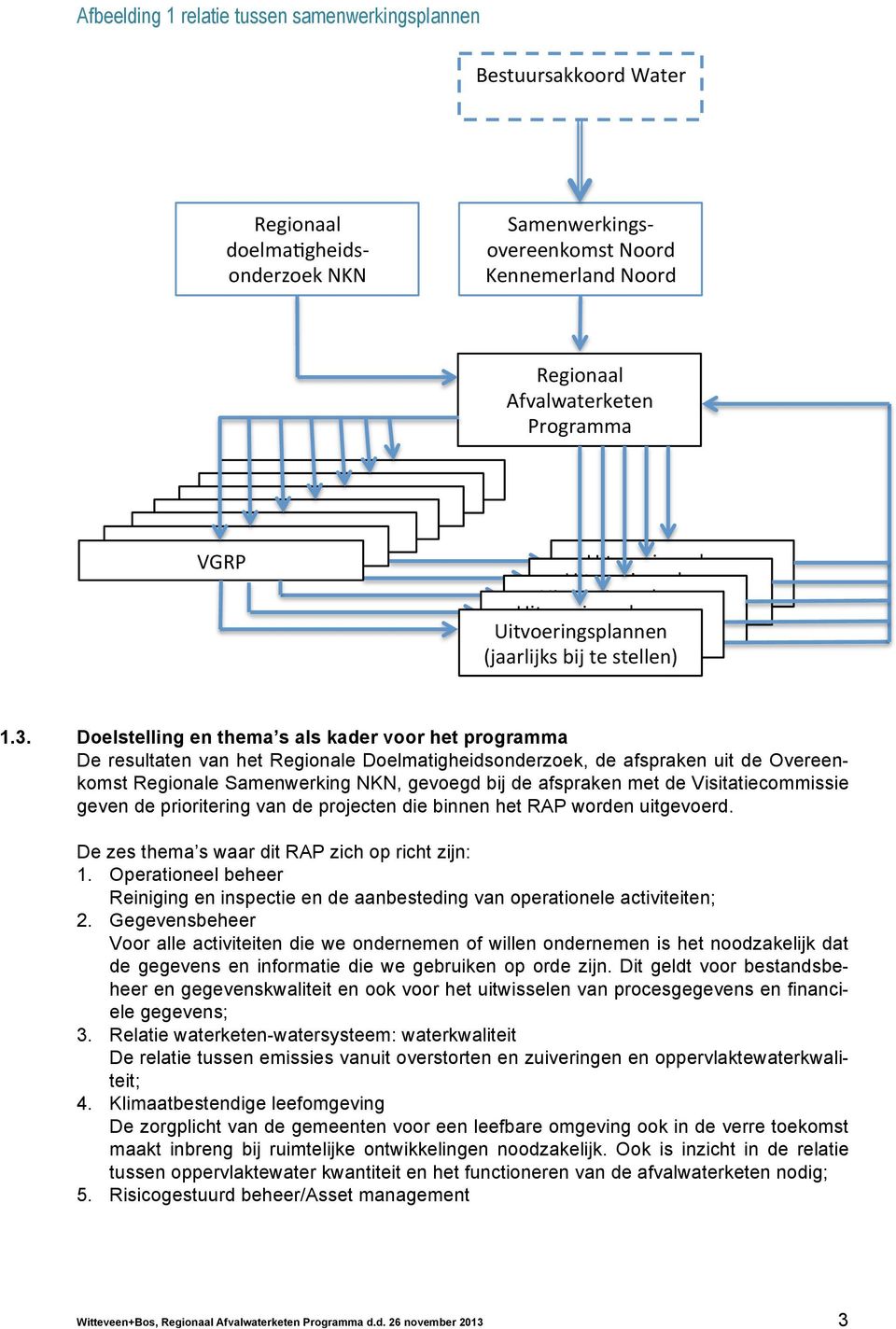 3. Doelstelling en thema s als kader voor het programma De resultaten van het Regionale Doelmatigheidsonderzoek, de afspraken uit de Overeenkomst Regionale Samenwerking NKN, gevoegd bij de afspraken