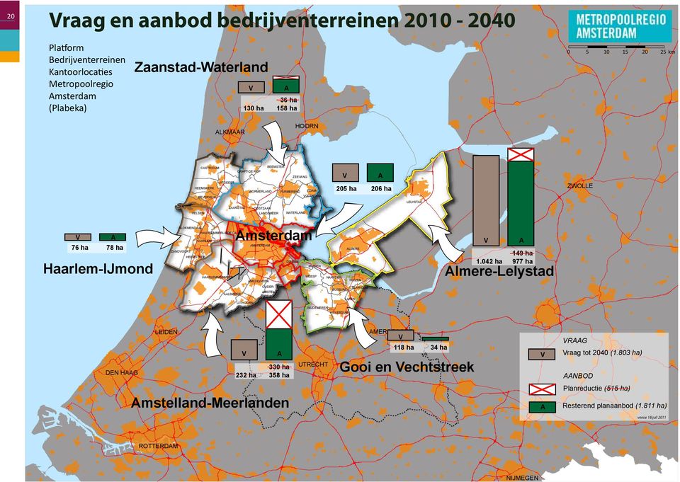 BLOEMENDAAL V 76 ha WATERLAND HAARLEMMERLIEDE CA A HAARLEM 78 ha V AMSTERDAM ALMERE ZANDVOORT HEEMSTEDE Haarlem-IJmond 1.