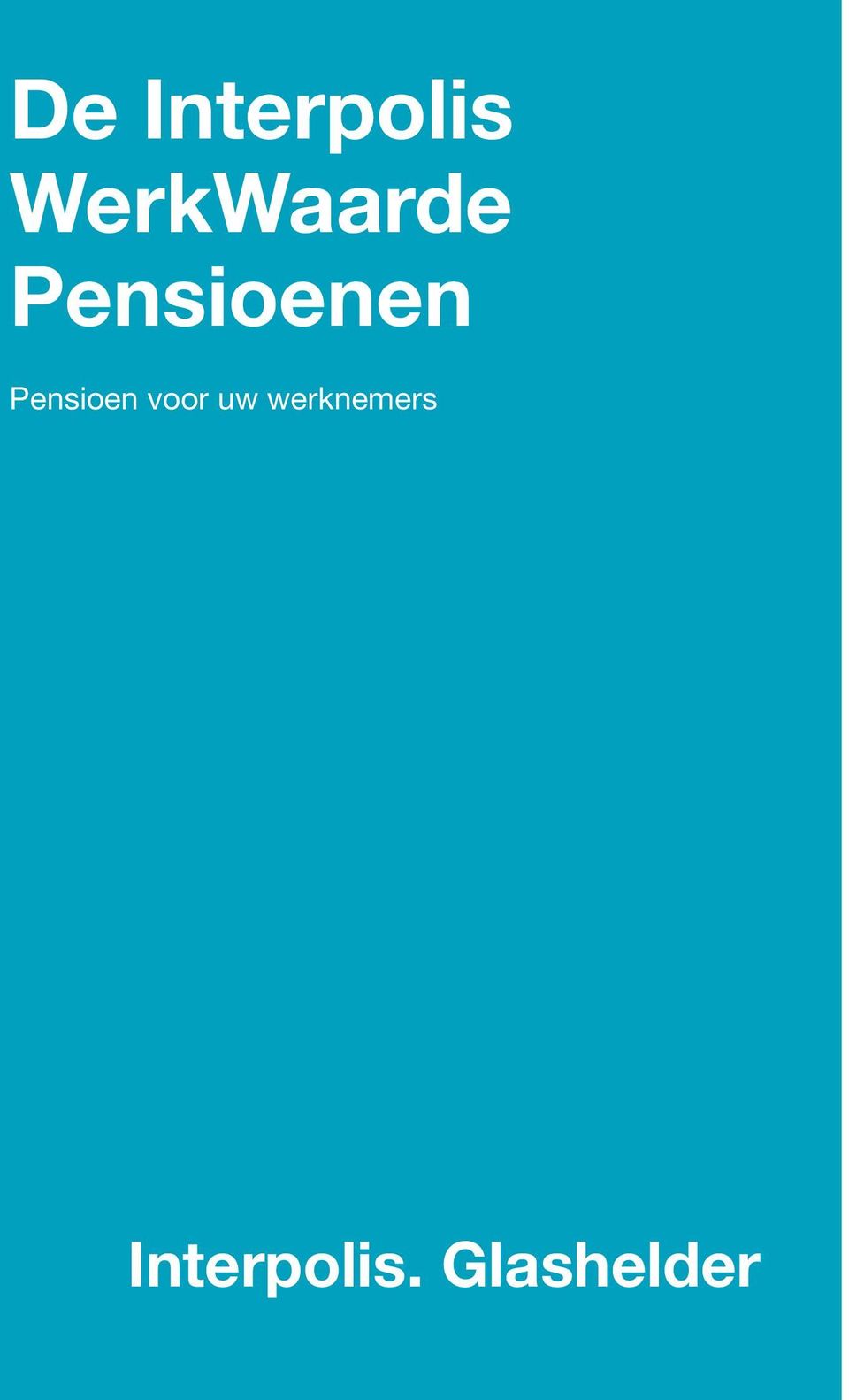 Pensioen voor uw