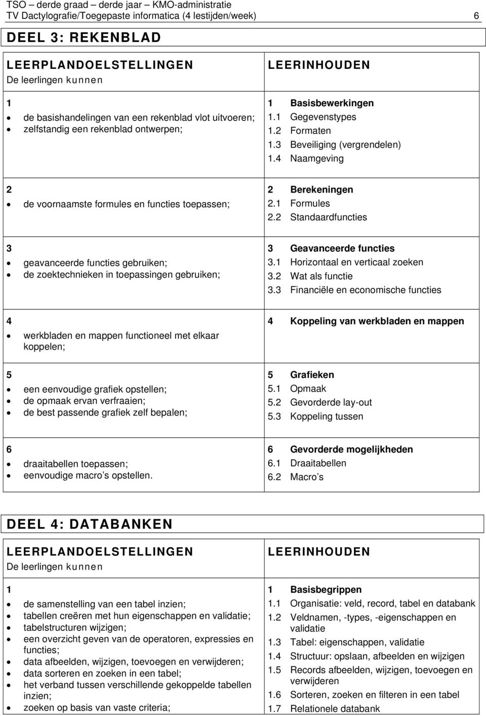 1 Formules 2.2 Standaardfuncties 3 geavanceerde functies gebruiken; de zoektechnieken in toepassingen gebruiken; 3 Geavanceerde functies 3.1 Horizontaal en verticaal zoeken 3.2 Wat als functie 3.