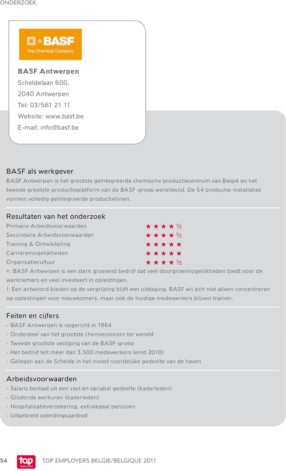 De 54 productie-installaties vormen volledig geïntegreerde productielijnen.