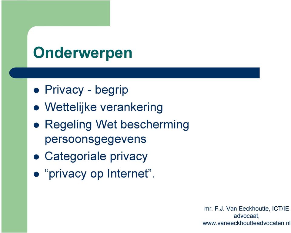 Wet bescherming persoonsgegevens