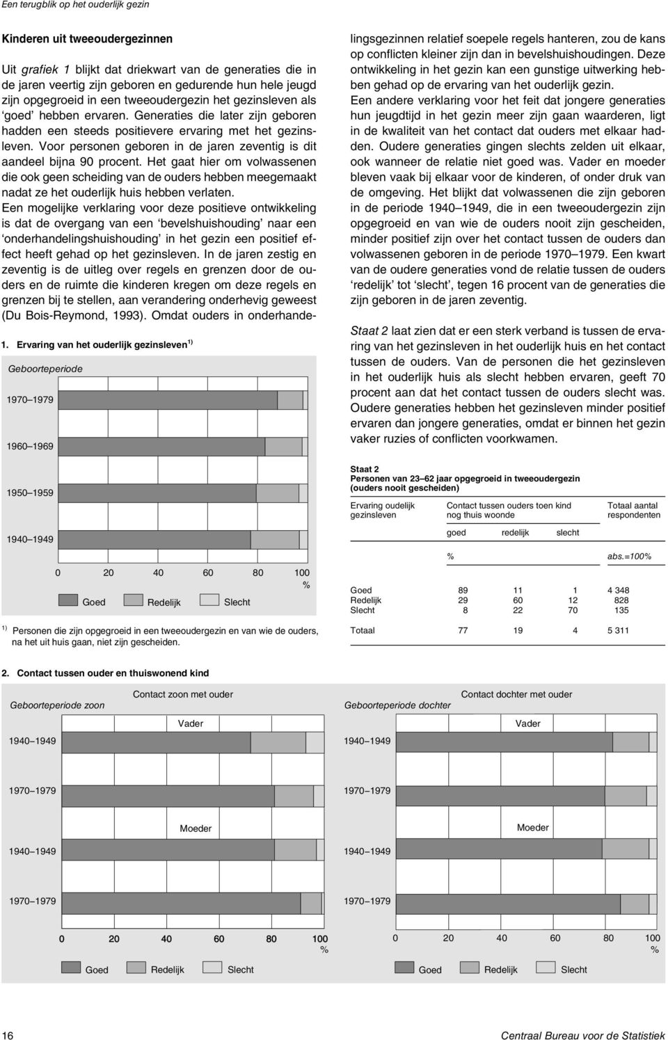 Voor personen geboren in de jaren zeventig is dit aandeel bijna 90 procent.