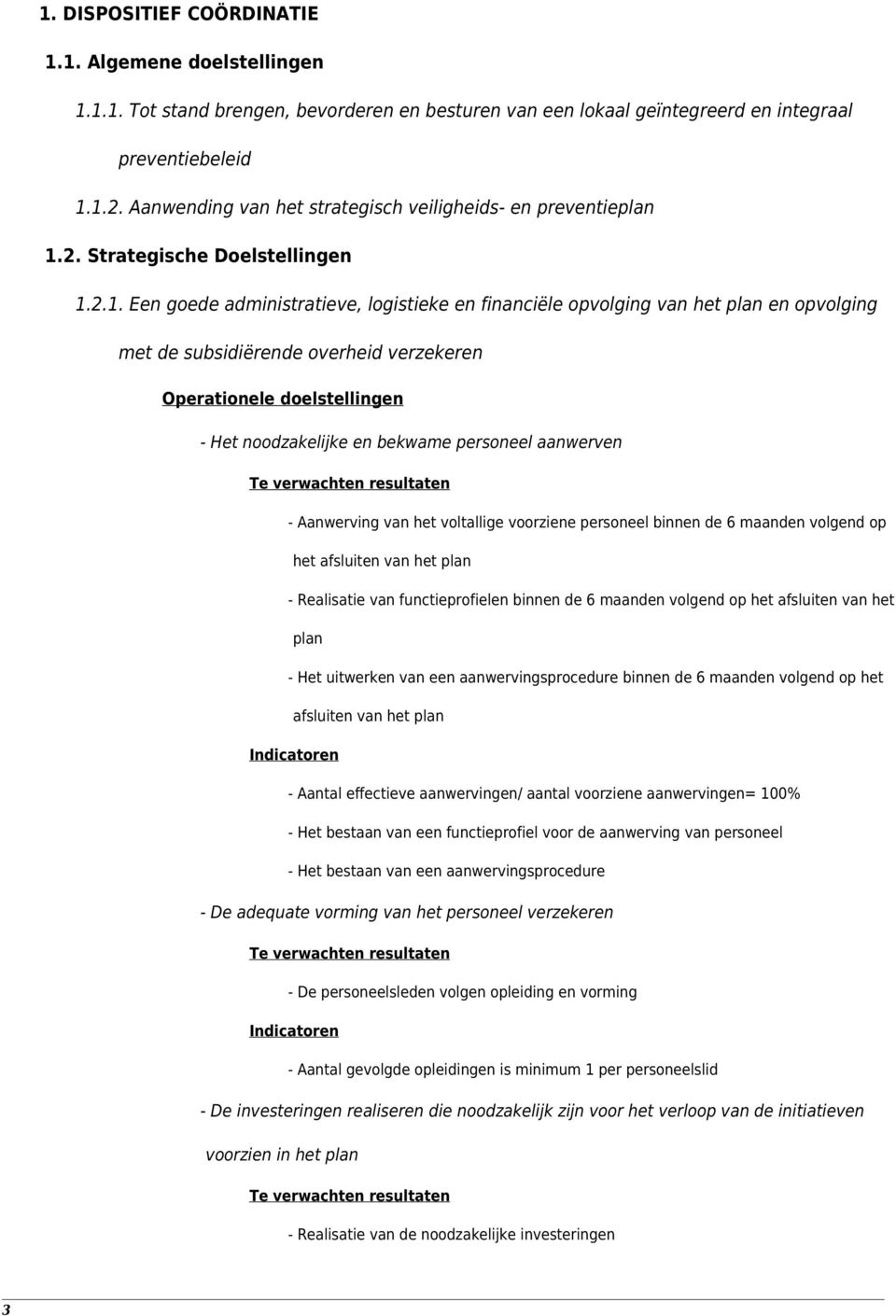 2. Strategische Doelstellingen 1.