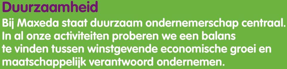 tussen winstgevende economische groei en maatschappelijk