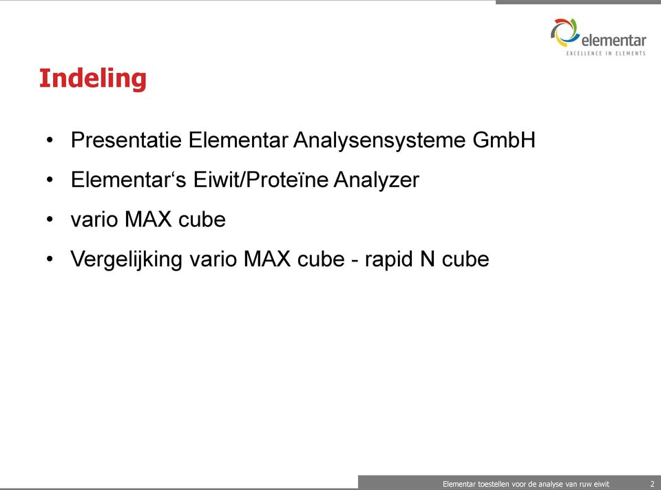 MAX cube Vergelijking vario MAX cube - rapid N